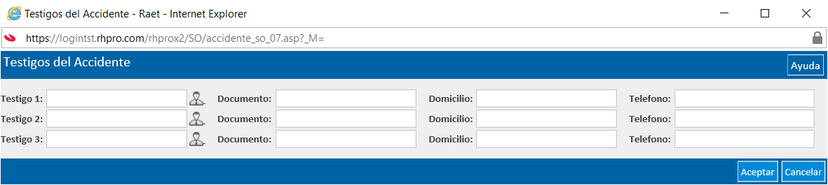 Accidentes